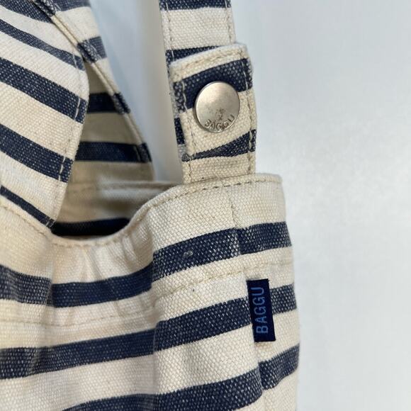 Baggu Duck Bag Stripe Canvas Tote Bag - Picture 7 of 12